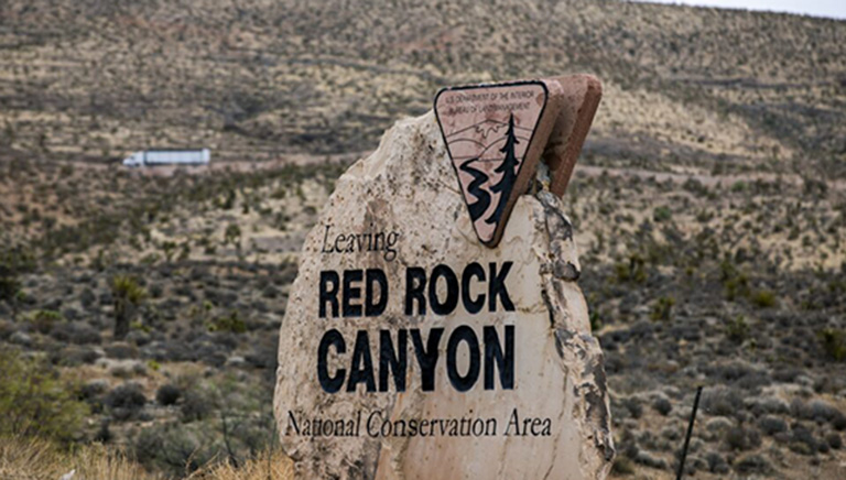 Red Rock sign