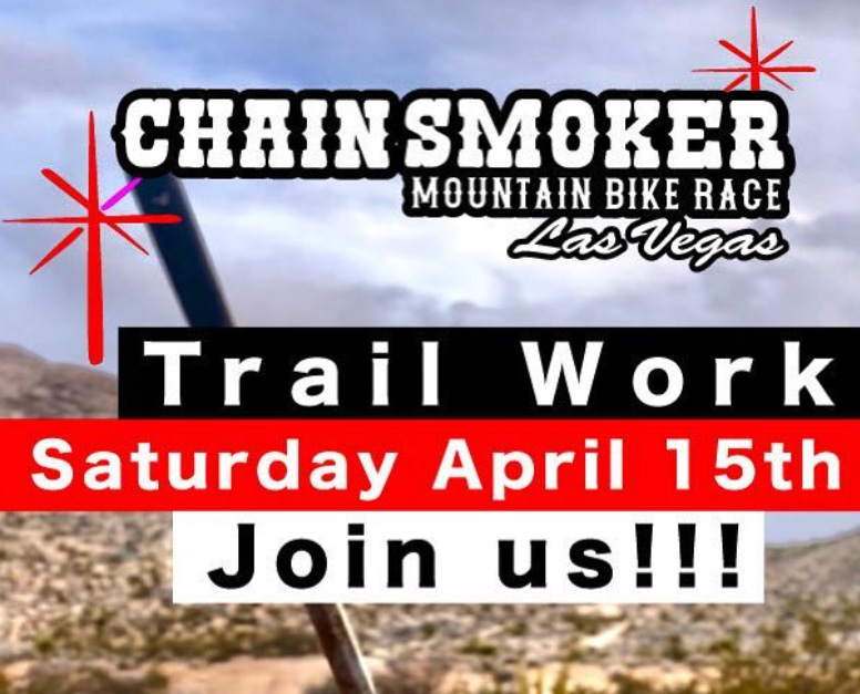 Chainsmoker Trail Cleanup flyer