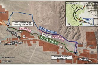 Red Rock Legacy Trail Phase 5 Route Options