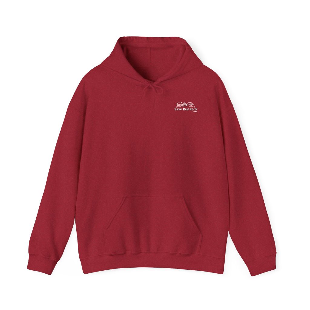 "Red Rock in Winter" sweatshirt