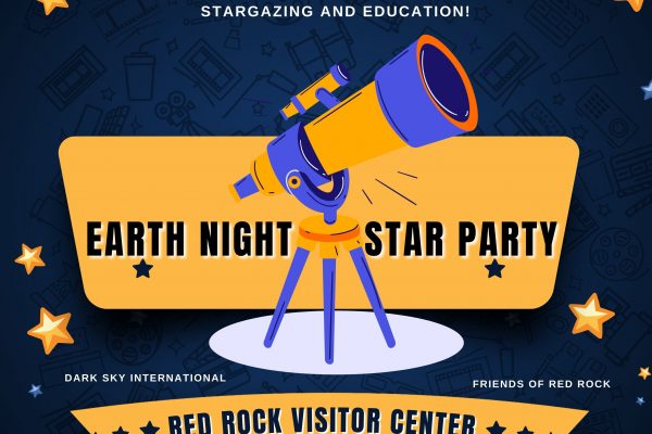 Earth Night Star Party flyer