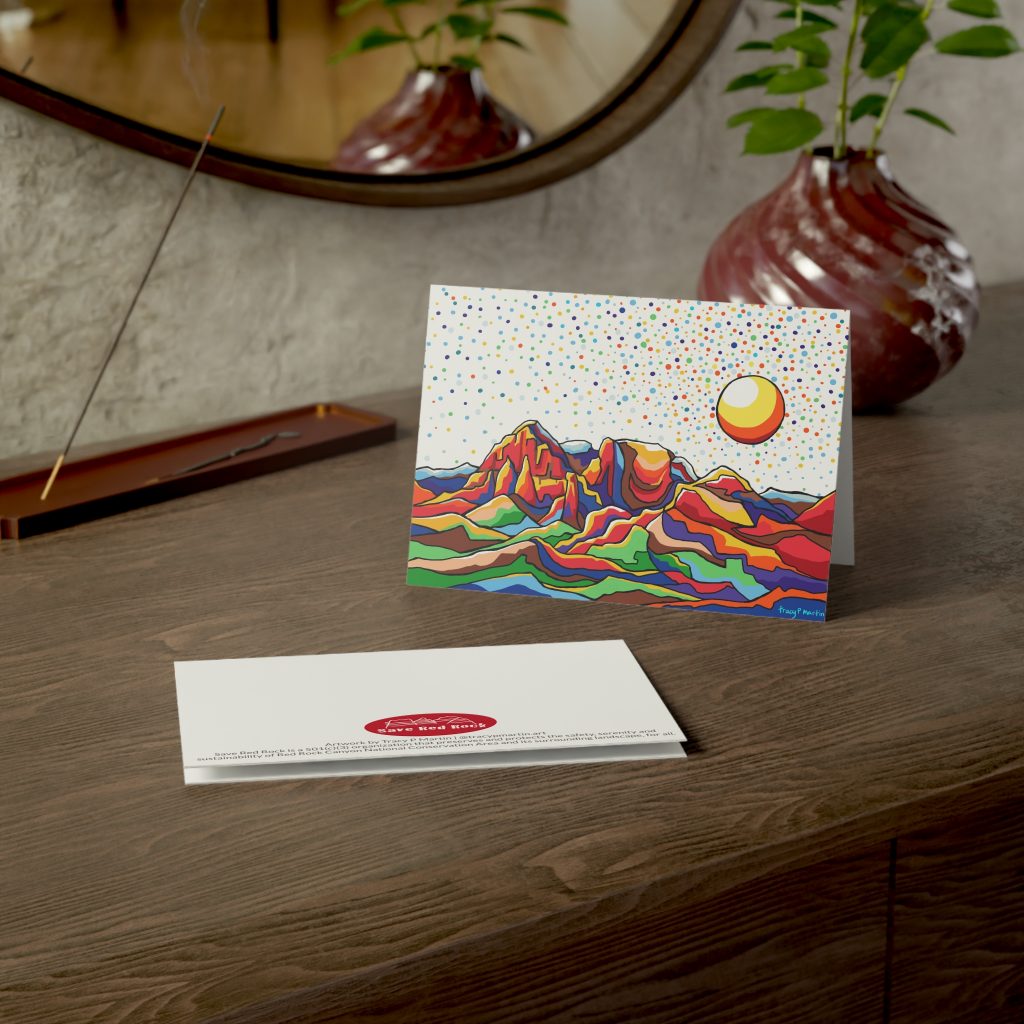 "Red Rock Doodle" Greeting Cards
