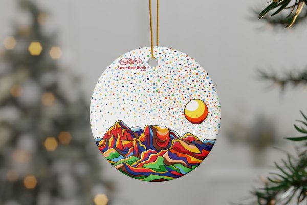 "Red Rock Doodle" Ornament