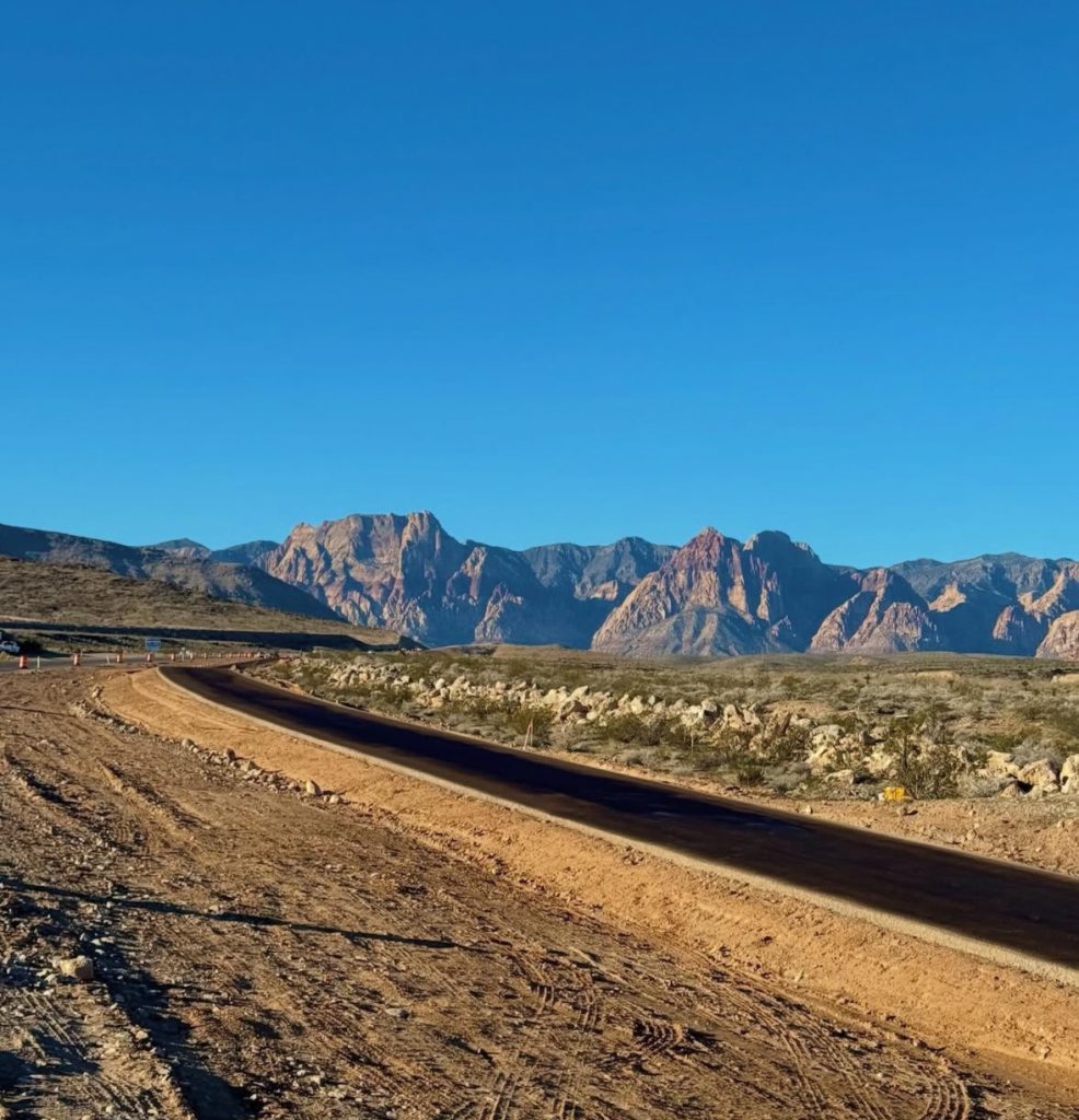 Red Rock Legacy Trail being paved