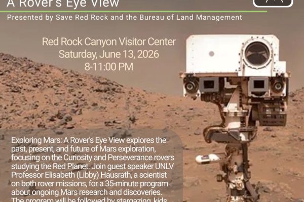Exploring Mars Star Party flyer