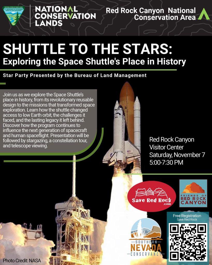 Shuttle to the Star program flyer
